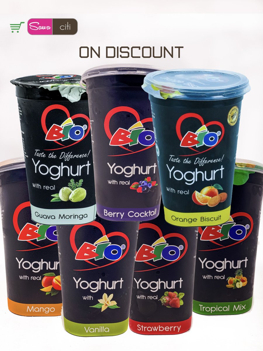 Weekend Discount! Our Bio Yoghurt – 450ml is now at Rwf3,000💰! Call or WhatsApp 0788316000 to order yours today! #biofood #sawaeveryday