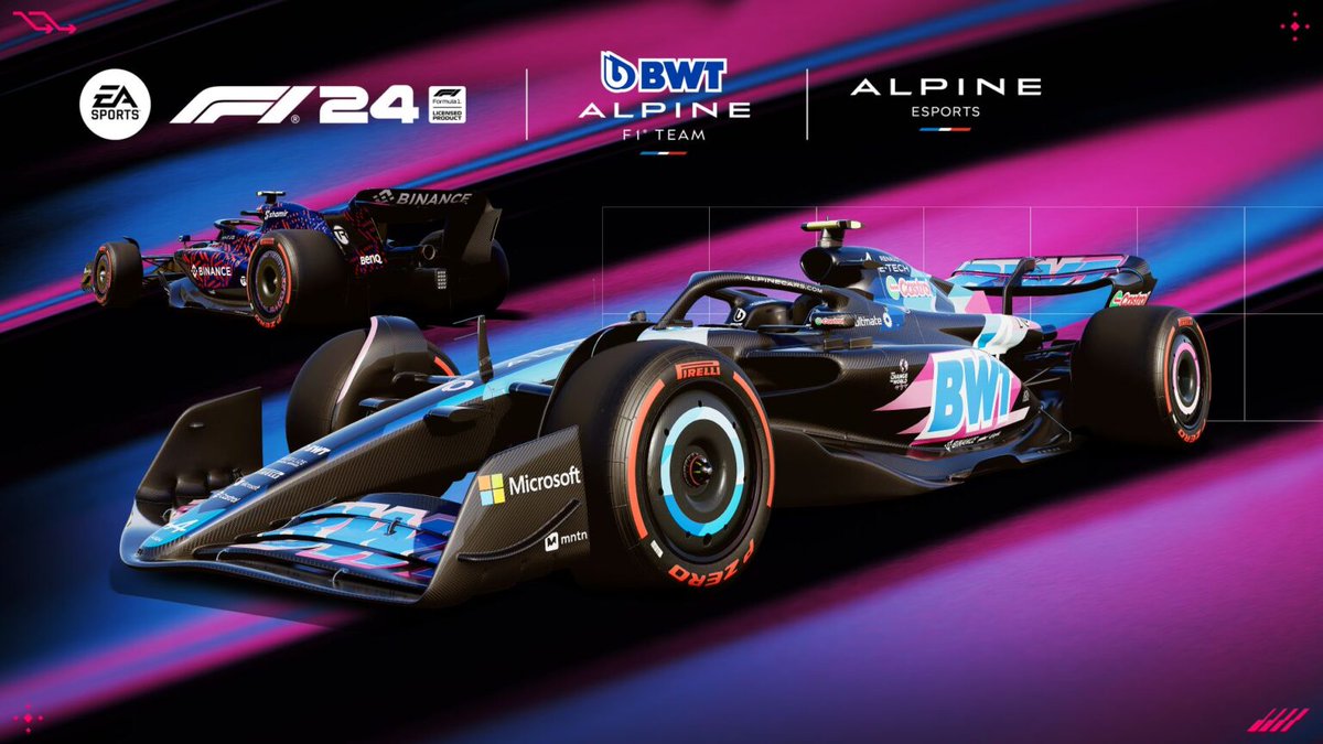 BWT Alpine F1 Team Chief Engineer Pierre Genon shares what it’s like to bring a Formula 1 car to F1 24, from replicating the artwork to providing the latest aero data: msft.it/6017Y3HE3