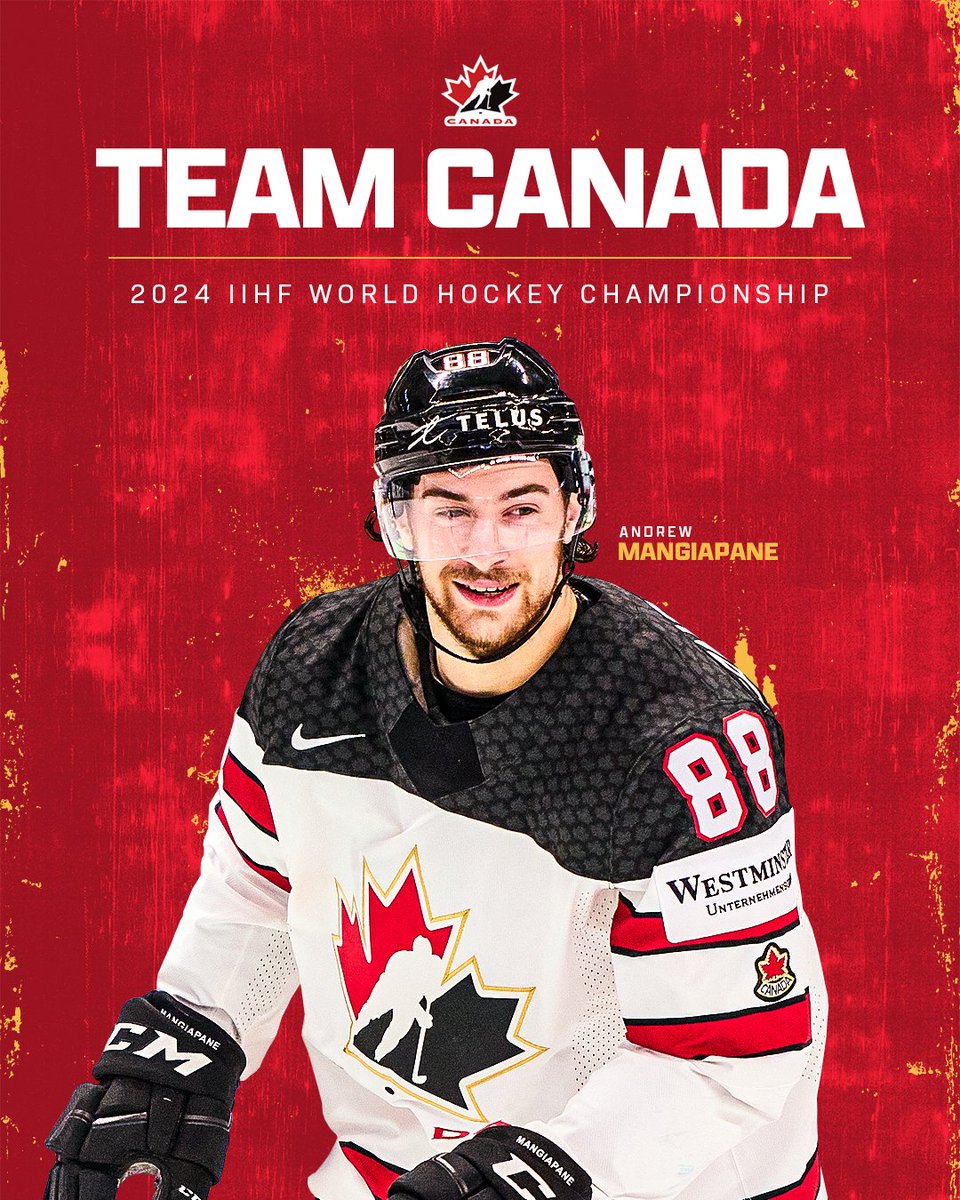 🍞 on the world stage! @HockeyCanada has announced Andrew Mangiapane will play for 🇨🇦 at the 2024 @IIHFHockey World Championship!