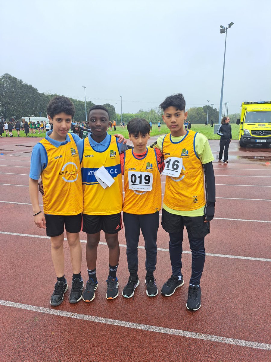 Today, a number of our students participated in the South Connacht Athletics Competition. Lionel Bottake, Ihsan Prasetik, and Grace Donohoe placed 3rd in the 100m Heats and qualify for the Connacht Finals in the next number of weeks.