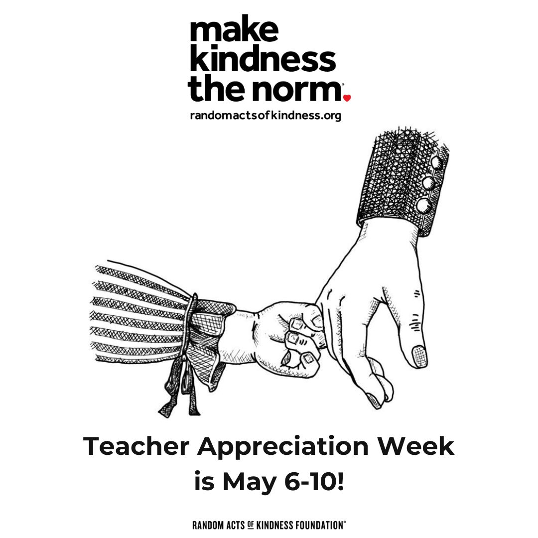 In honor of Teacher Appreciation Week starting May 6th, we want to hear about the amazing teachers who have made a difference in your life. ❤ Share your stories of kindness and gratitude!

Submit your stories here: buff.ly/2vPf8aq