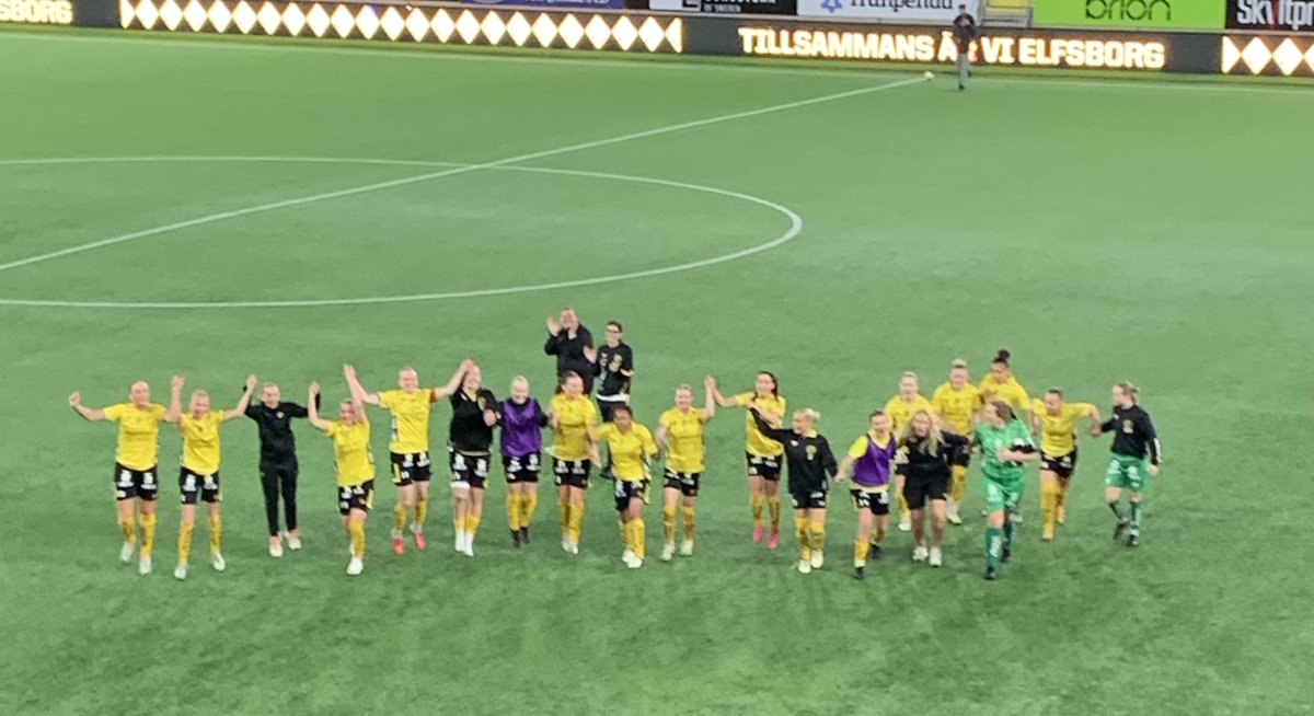 3-1 seger 💛🖤 #Elfsborg #IFE #guliganerna
