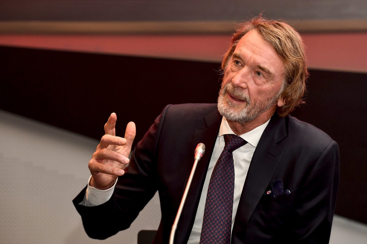 🚨🚨🚨 Sir Jim Ratcliffe turned off the tv when he heard ten hag say Mctominay can keep the ball and is creative, Sir Jim Ratcliffe couldn’t believe what he was hearing. #MUFC
