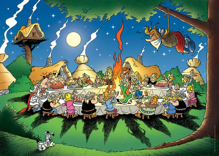 Asterix-Bilder in meinem Profil.