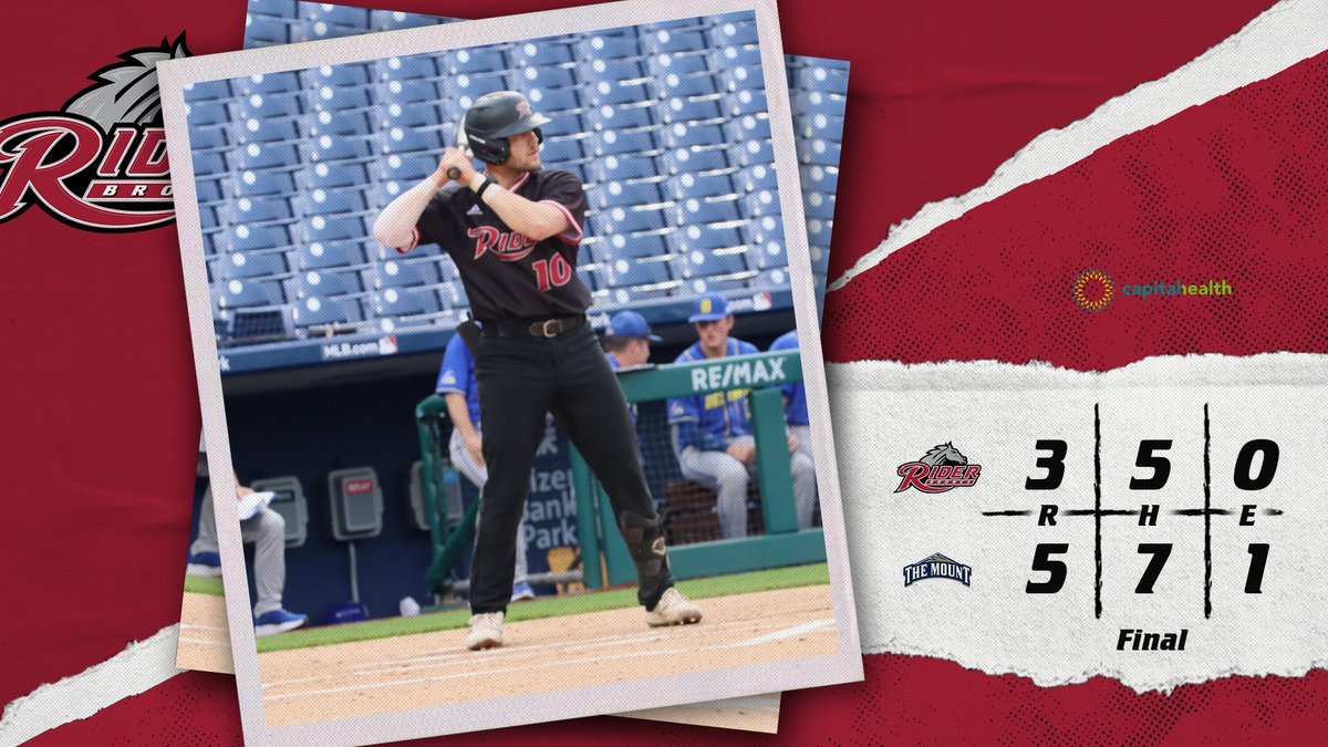 FINAL 

Broncs drop game one of the double-header back at it in a moment!

#GoBroncs | #MAACBaseball