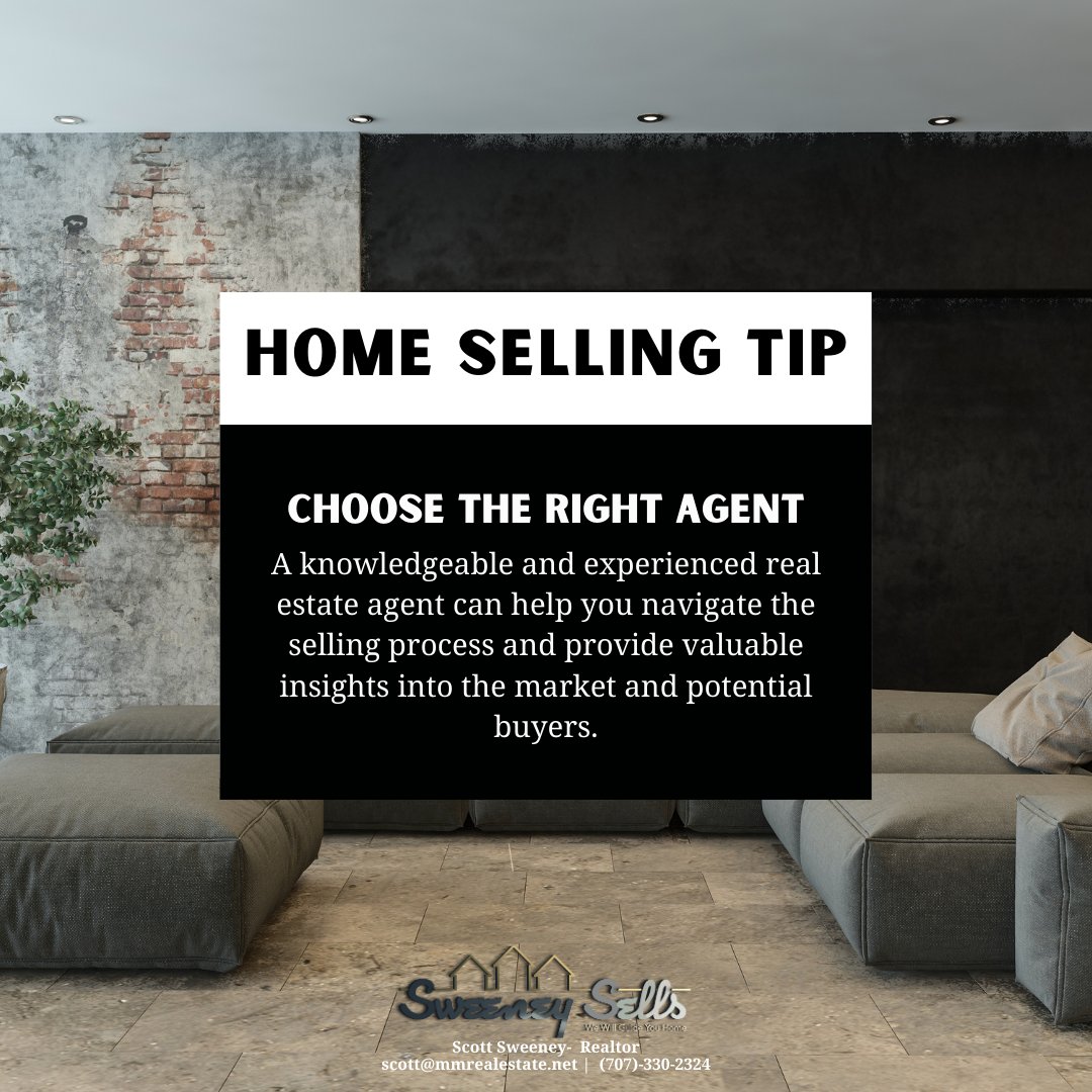 When it comes to selling your home, partnering with the right agent is crucial. 

Ready to make your selling journey a success? Let's team up and achieve your goals together. Contact me today! #SellingTip #ChooseTheRightAgent #RealEstateExpert #MMRealEstate #sweeneysells