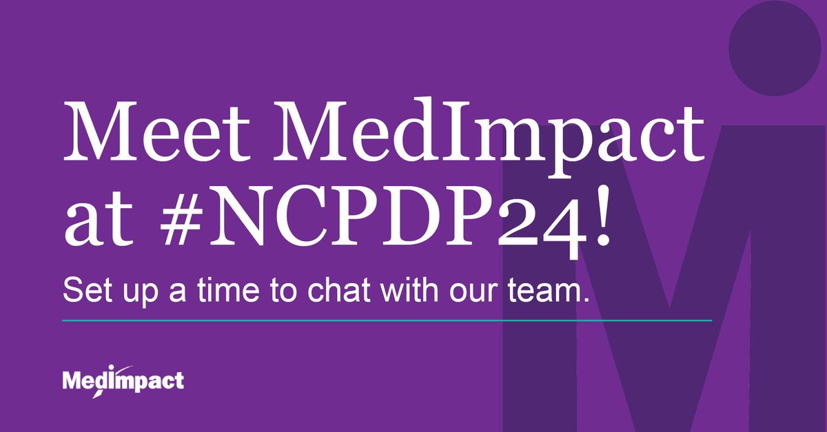 How can our broad and flexible portfolio of connected care solutions and #technology empower organizations to lower costs and improve the consumer experience? Connect with our team at #NCPCP24 to find out. bit.ly/3YFOahC #wearemedimpact #atruepartner #healthcare @NCPDP