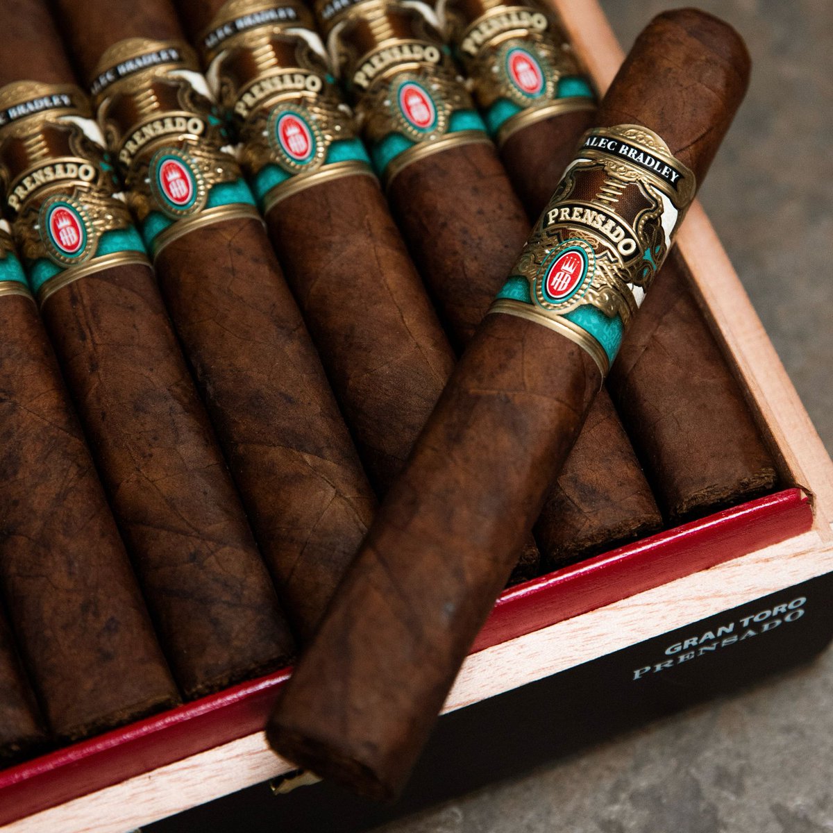 An Icon…

Prensado was named the #1 Cigar of the Year in 2011. When was the first you smoked our Prensad?
•
•
•
•
•
 #AlecBradley #LiveTrue #AlecBradleyCigars #Sotl #Botl #PSSITA #Cigar #Cigars