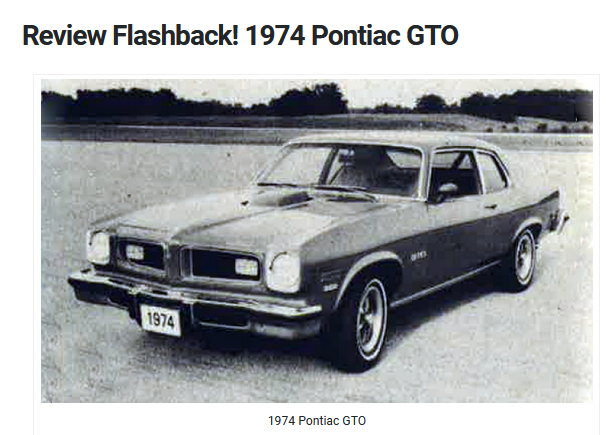 blog.consumerguide.com/1974-pontiac-g… Question: Why does this car make some people so angry? #Pontiac #PontiacGTO #GTO