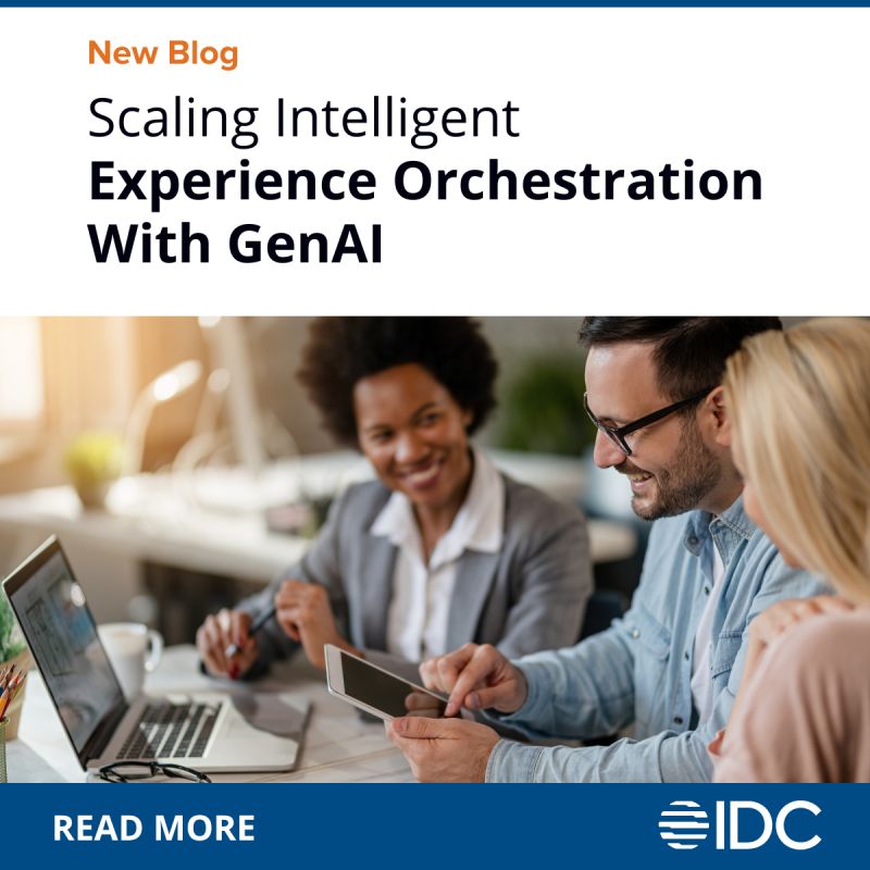 IDCLatin's tweet image. 🚀 Unlock the Future of #CustomerExperience! ow.ly/zxwx50QQsVr
This #IDCblog explores how #GenAI empowers businesses to understand customer intent with deeper contextual awareness, driving experiences closer to desired outcomes.

#CustomerJourney #IntelligentOrchestration