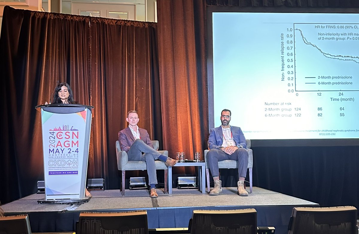 A fantastic talk highlighting updates and gaps in research priorities in the KDIGO GN guidelines by my colleague <a href="/Dr_RatnaSamanta/">Ratna Samanta</a>!  
<a href="/CSNSCN/">CSN</a>