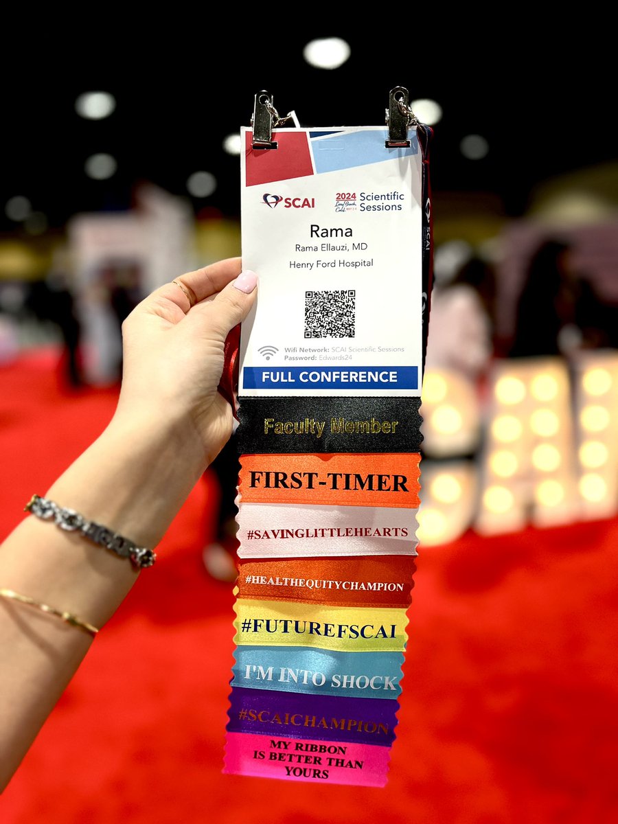 My ribbons are better than yours💁🏽‍♀️ #SCAI2024