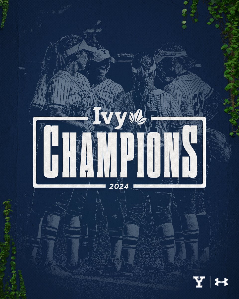 𝐂𝐇𝐀𝐌𝐏𝐒 🏆 The Bulldogs have clinched at least a share of the Ivy League regular season title for the first time since 1993!🌿 #ThisIsYale