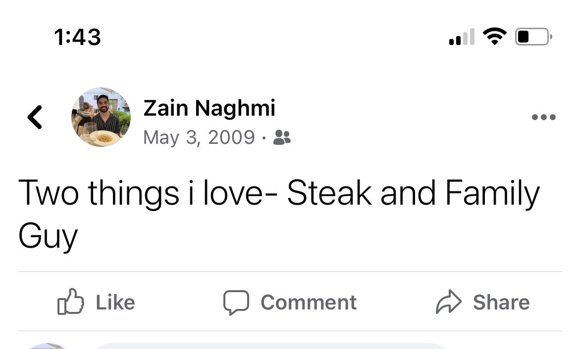 Zain tweet media