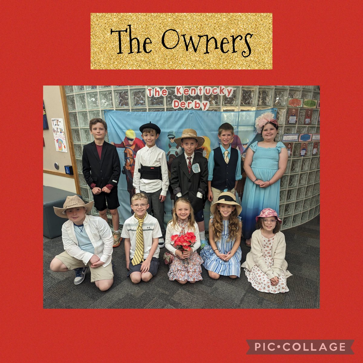 sredwards23's tweet photo. Derby Day in room 1! Such a fun day finishing up researching all about this race, the horses, the average times, etc...More learning than you think! Plus, our own race! @HRErockets https://t.co/gHzN02ZRYj