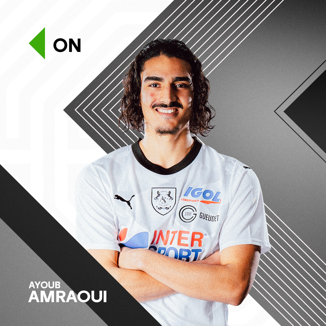 🔄 Ayoub Amraoui remplace Sébastian Ring, côté gauche, pour la fin de la rencontre. #SCBASC 1️⃣-2️⃣ | 82'