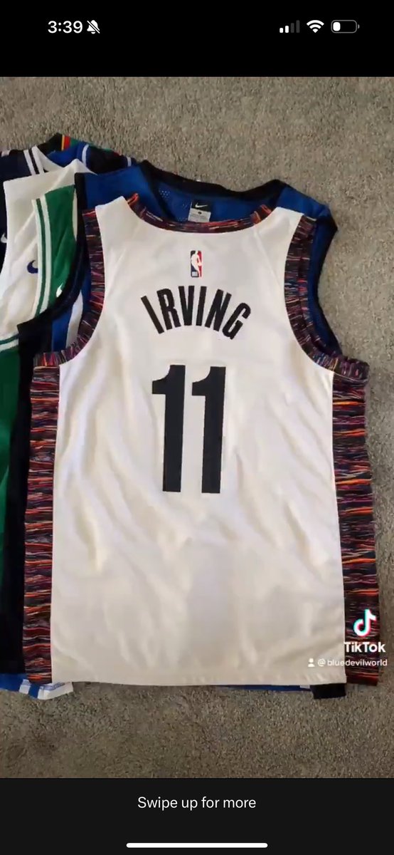 Would anyone be interested in these two Kyrie Irving jerseys?

Size large