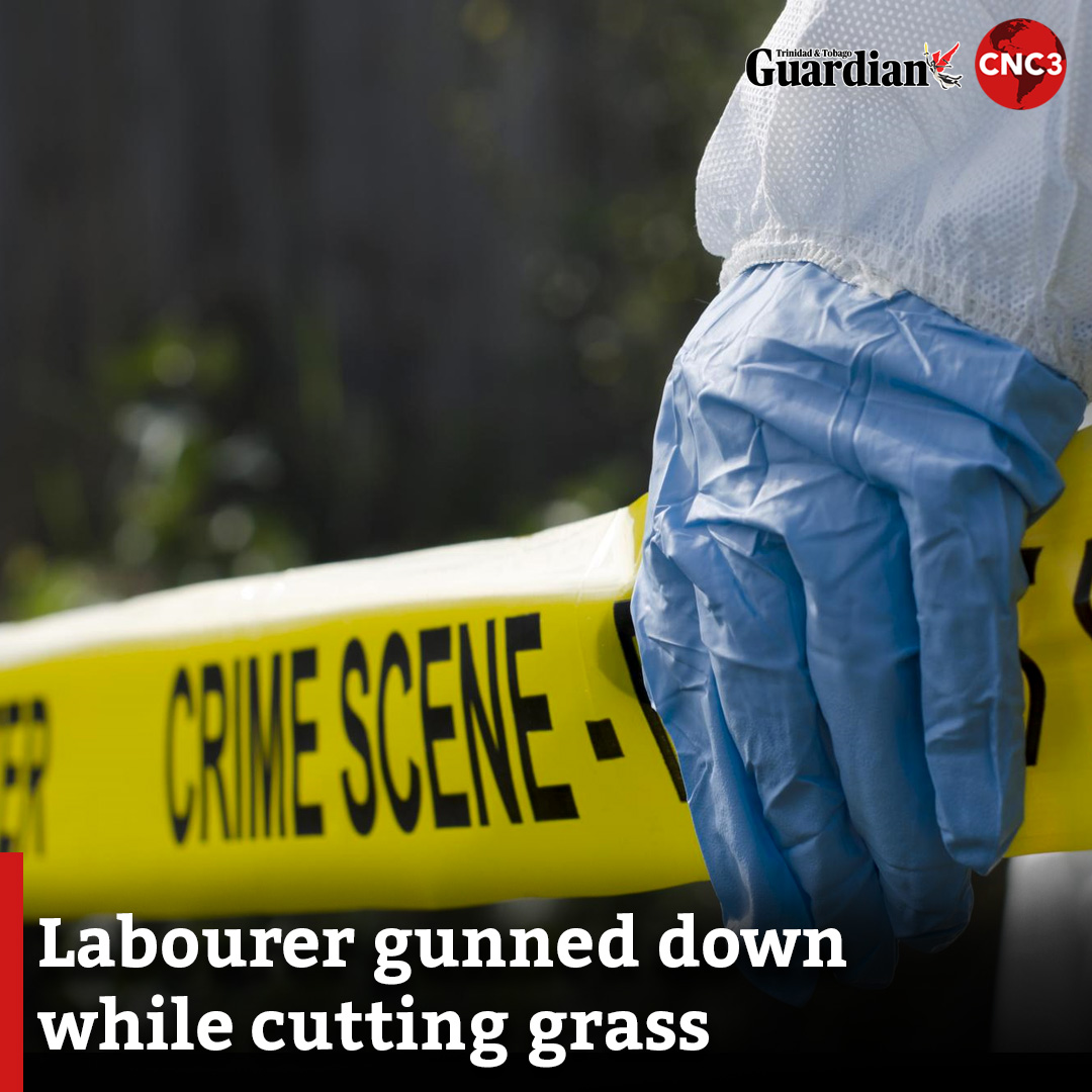 Corey “Small Mouth” Riley was gunned down whilst cutting grass in the vicinity of Achong Street and South Quay, Laventille, this morning. For more… cnc3.co.tt/labourer-gunne…