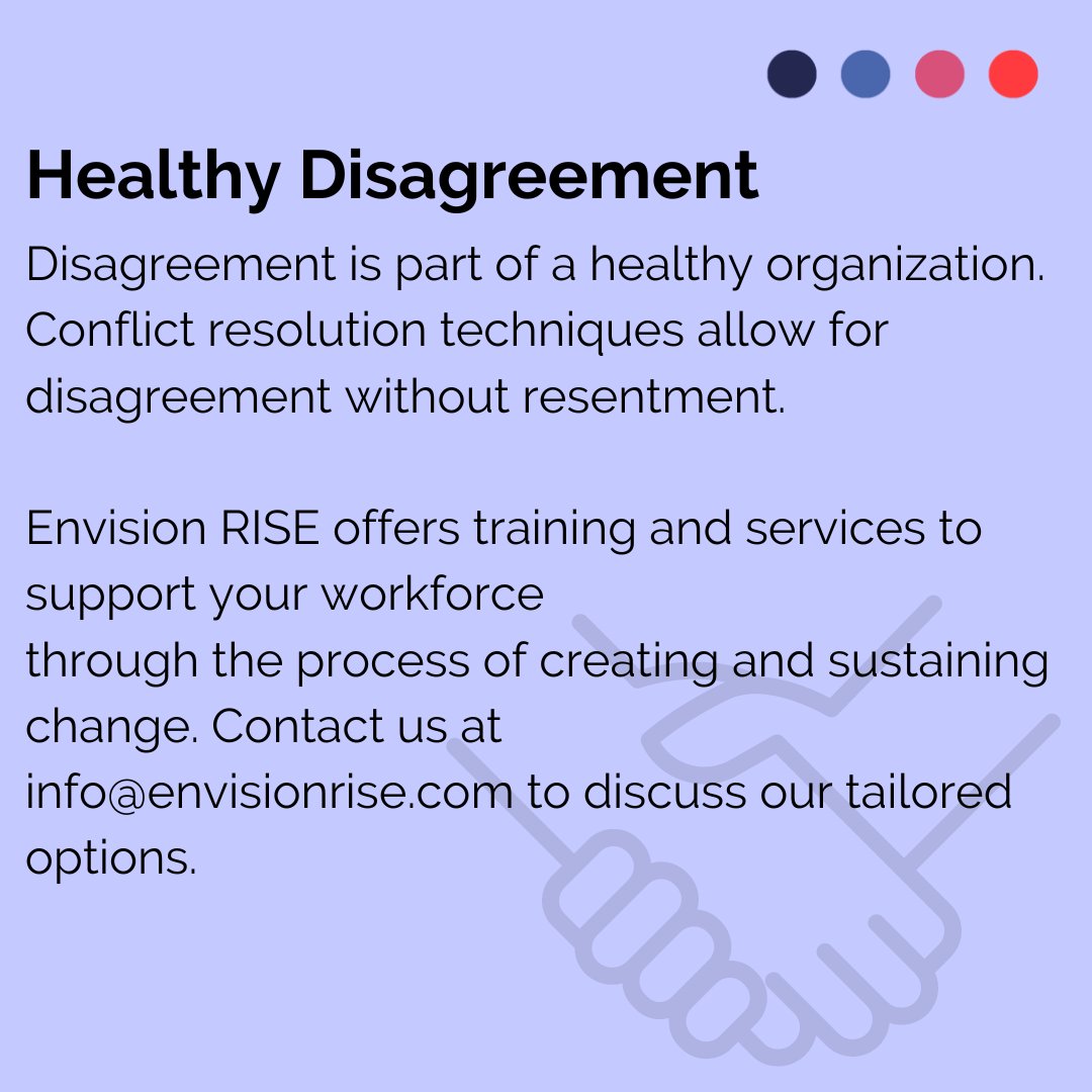 Effective change in organizations can be hard with over 70% of change initiatives being unsuccessful. Learn more in our latest blog post here: envisionrise.com/post/better-re…

#ChangeManagement #OrganizationalChange #LeadershipDevelopment #WorkforceTransformation
#EnvisionRISE