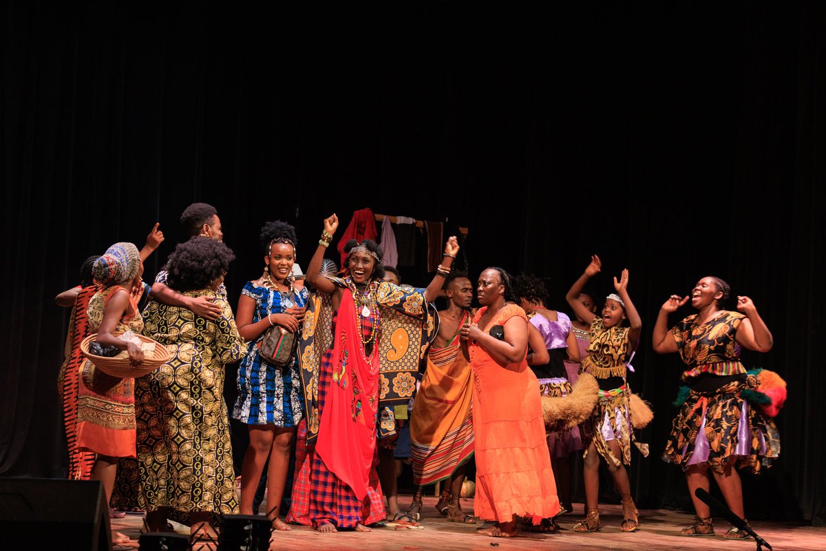 The captivating adungu tale musical show by @BantuArt at the national theater, with special guest @edthnaka Head of @ShieldInvestors and also the dedicated patron of Bantu Art, in attendance. #NationalTheater