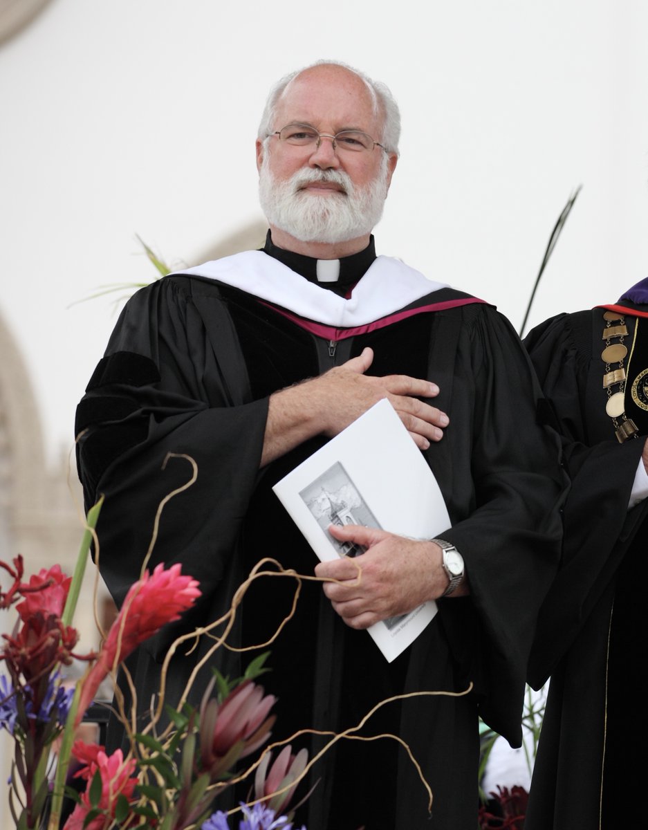 Congrats to @FrGregBoyle, S.J., M.A. '85, @HomeboyInd founder, LMU honorary degree recipient, and the university’s 2011 #LMUGrad commencement speaker, who today will receive the Presidential Medal of Freedom, the United States’ highest civilian honor.