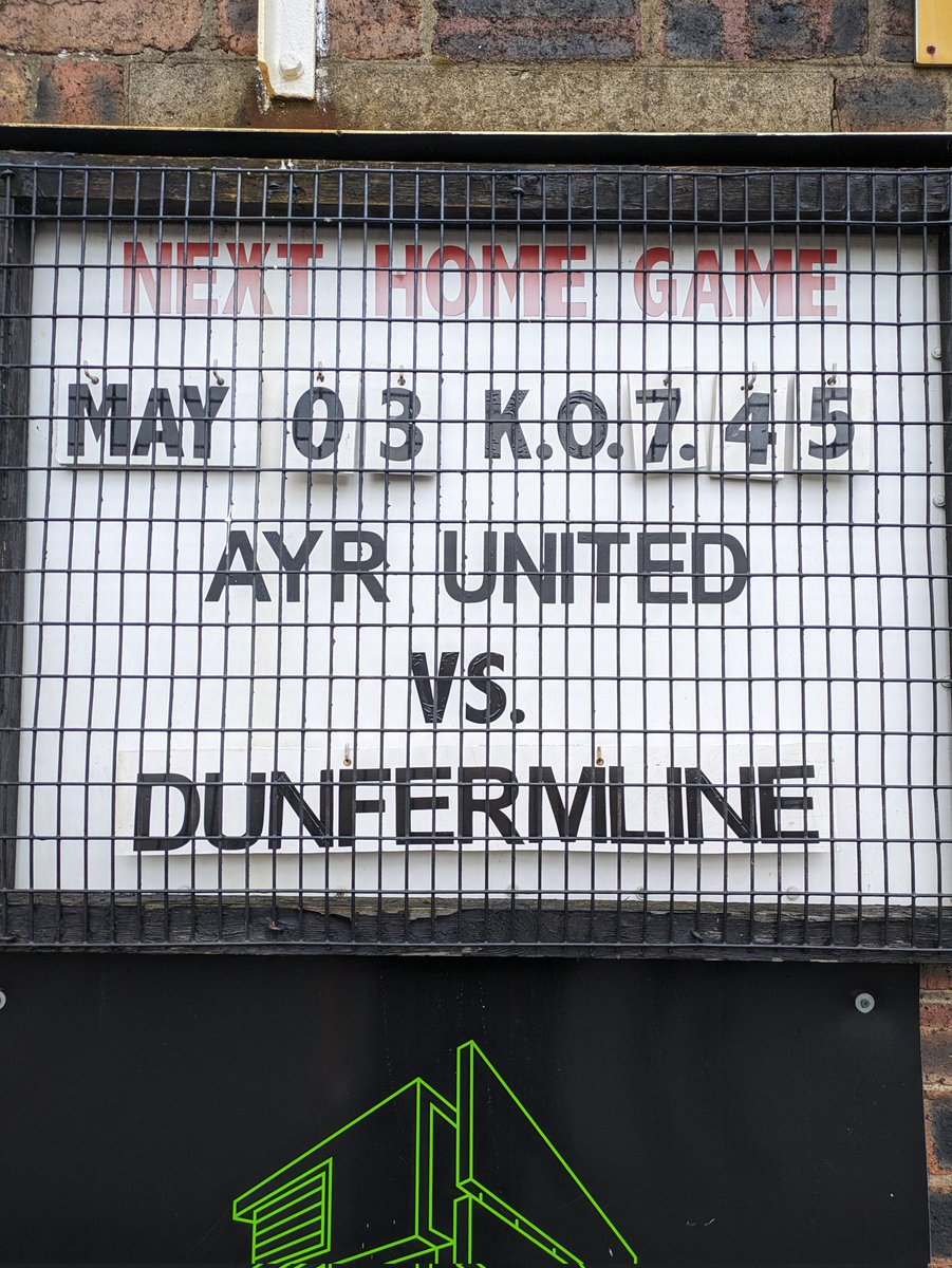 New Ground 599

🤝 Ayr United Vs Dunfermline 
🏠 Somerset Park
🏆 Scottish Championship 

#groundhopping