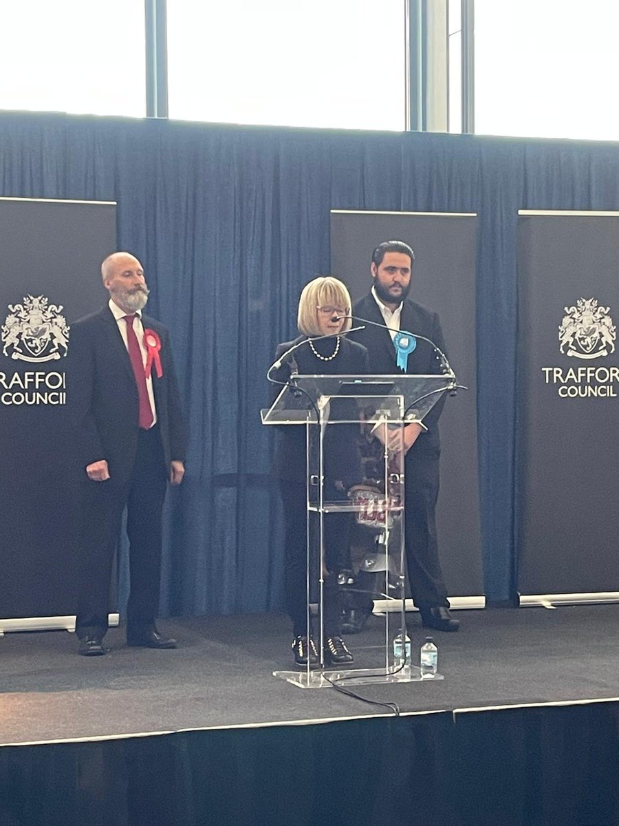 A big thank you to the residents of Urmston for re-electing me as your Councillor in the Trafford Council election.
I will continue to work hard to help everyone, and make Urmston a better place to live.
