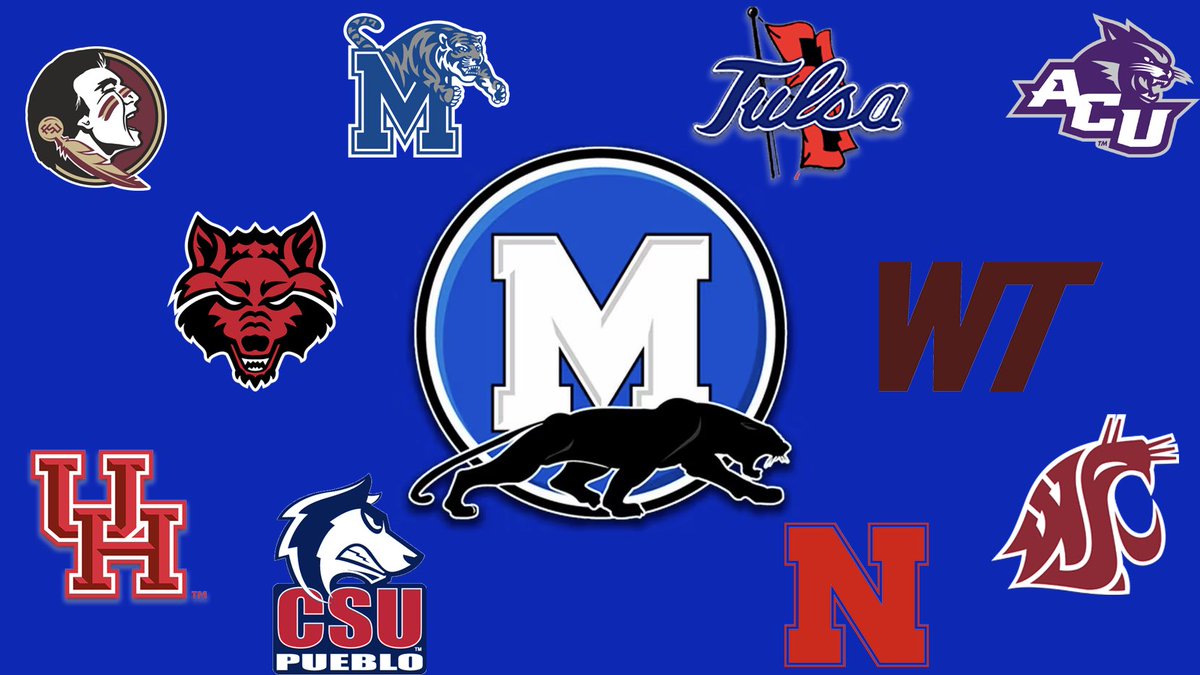 Thank you to all the colleges that came out this week to recruit the Panthers. We look forward to seeing more next week! #PantherPride #WinTheDay