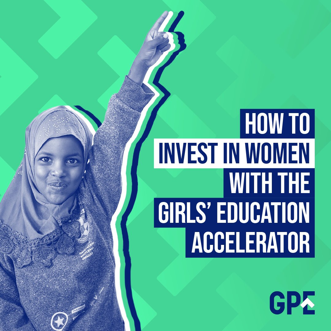 GPforEducation's tweet photo. Investing in gender equality starts with investing in girls' education.

GPE's Girls' Education Accelerator fast-tracks quality education for the most marginalized girls and empowers them to break through harmful gender norms 🙌

#FundEducation