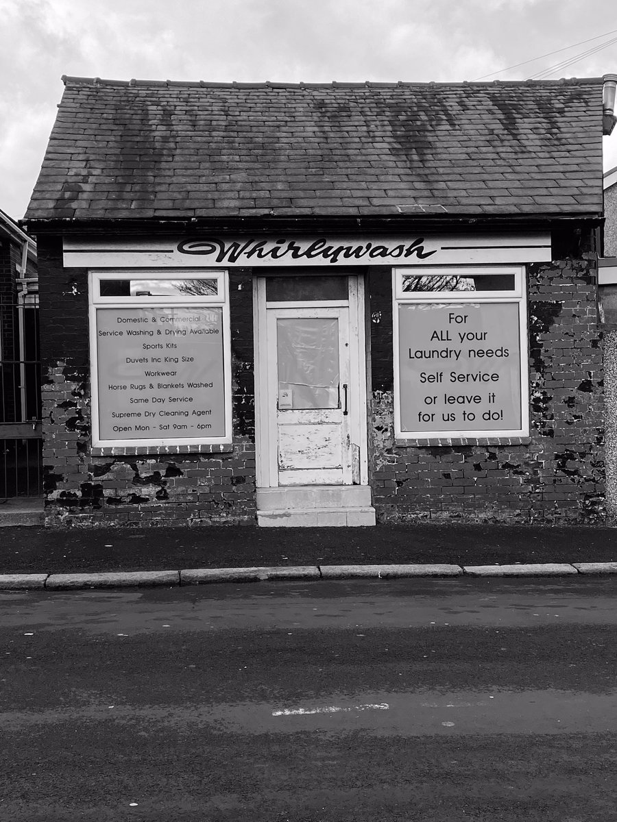 Couple of black &amp; white images of the building that used to be a great pub The Dirty Duck, Barrow-in-Furness &amp; The Whirlywash, Walney Island allegedly soon to be a cafe.