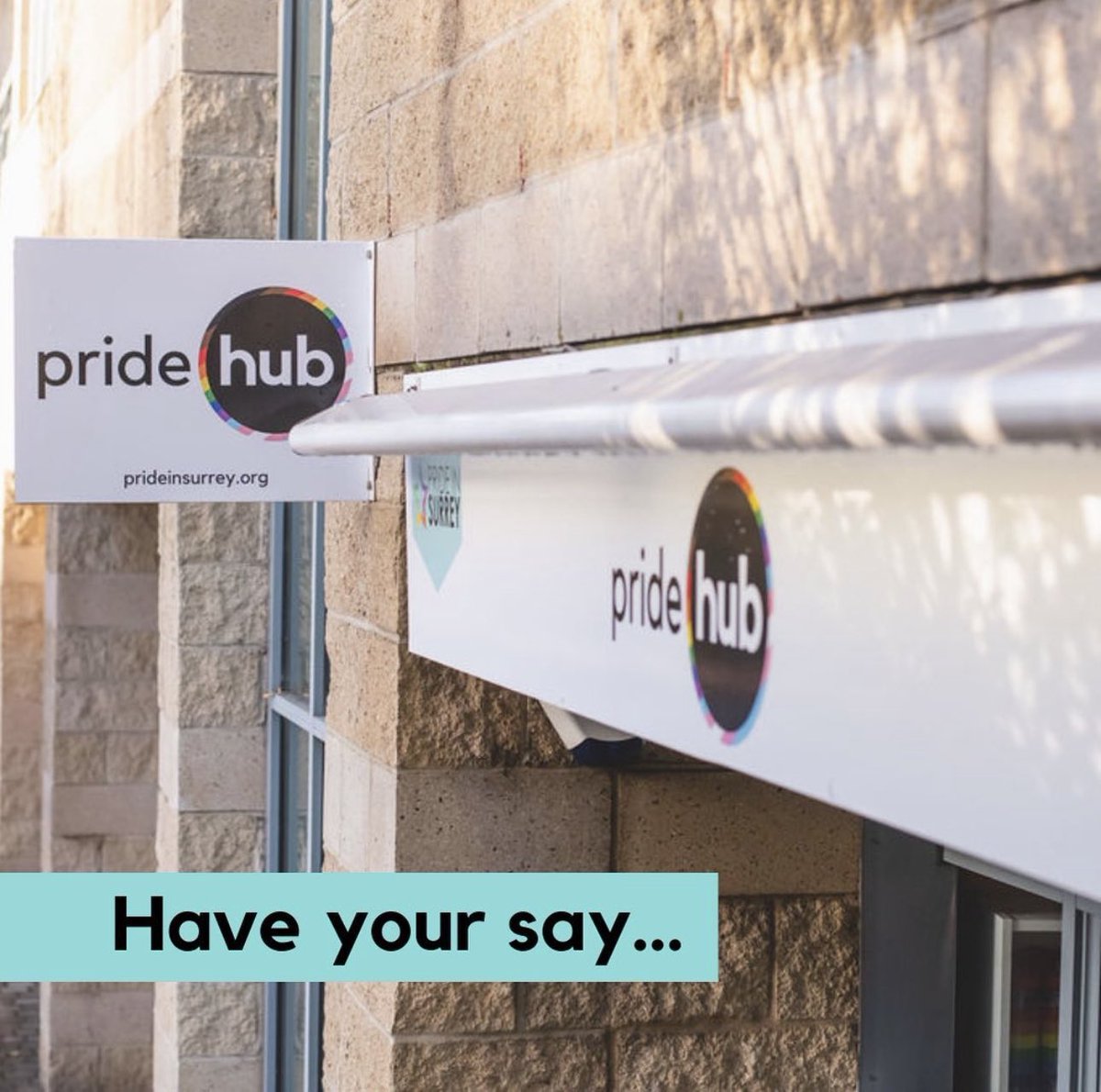 🚨 Online consultation closes this Sunday at noon🚨 Have your say on LGBTQ+ safe spaces in #Surrey If you haven’t done so already, please complete the anonymous survey via survey.prideinsurrey.org