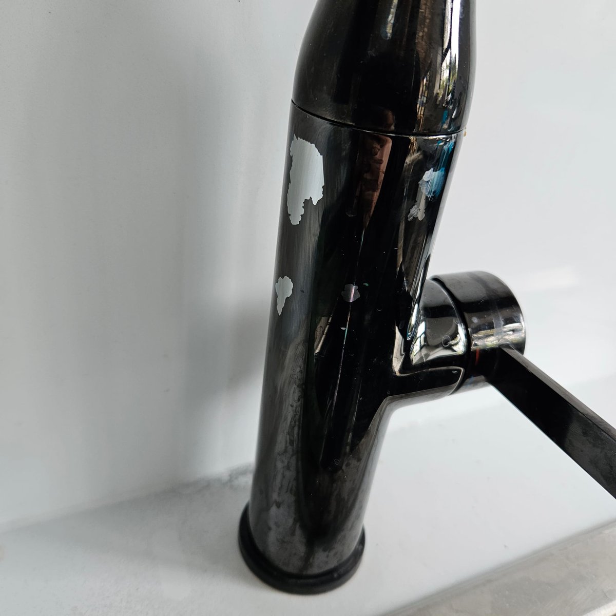 Hi <a href="/IKEAUKSupport/">IKEA UK Support</a> the finish on this tollsjon tap we installed a few weeks ago has started flaking away, we haven't even tried cleaning it yet. Can we get a refund please?