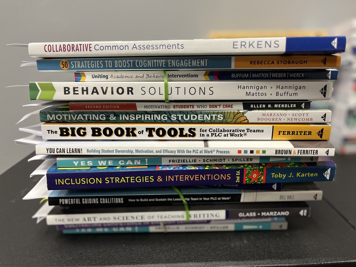 It’s been two days of productive meetings with our collaborative teams! They are gearing up to lead summer professional learning sessions. Looking forward to our teachers sharing their daily work and the research behind it. #atPLC #GoodToGreat