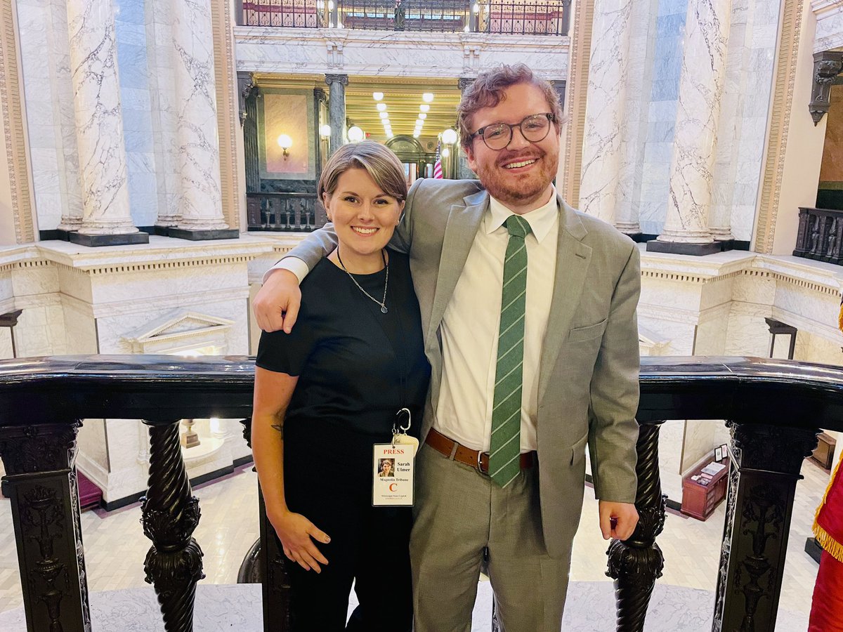 I hate to see @_SarahUlmer_ leave the Capitol Press Corps, but I’m excited for her as she starts a new chapter of her life. It may hurt or help my reputation for people to know we are actually good friends and keep each other informed with what’s happening at the Capitol.