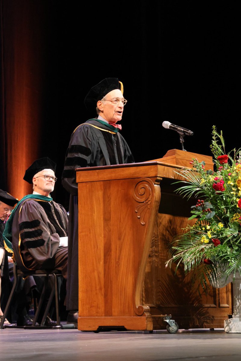 Michael B. Belzer, MD, from the Class for 1974, is sharing his valuable wisdom with our graduates!