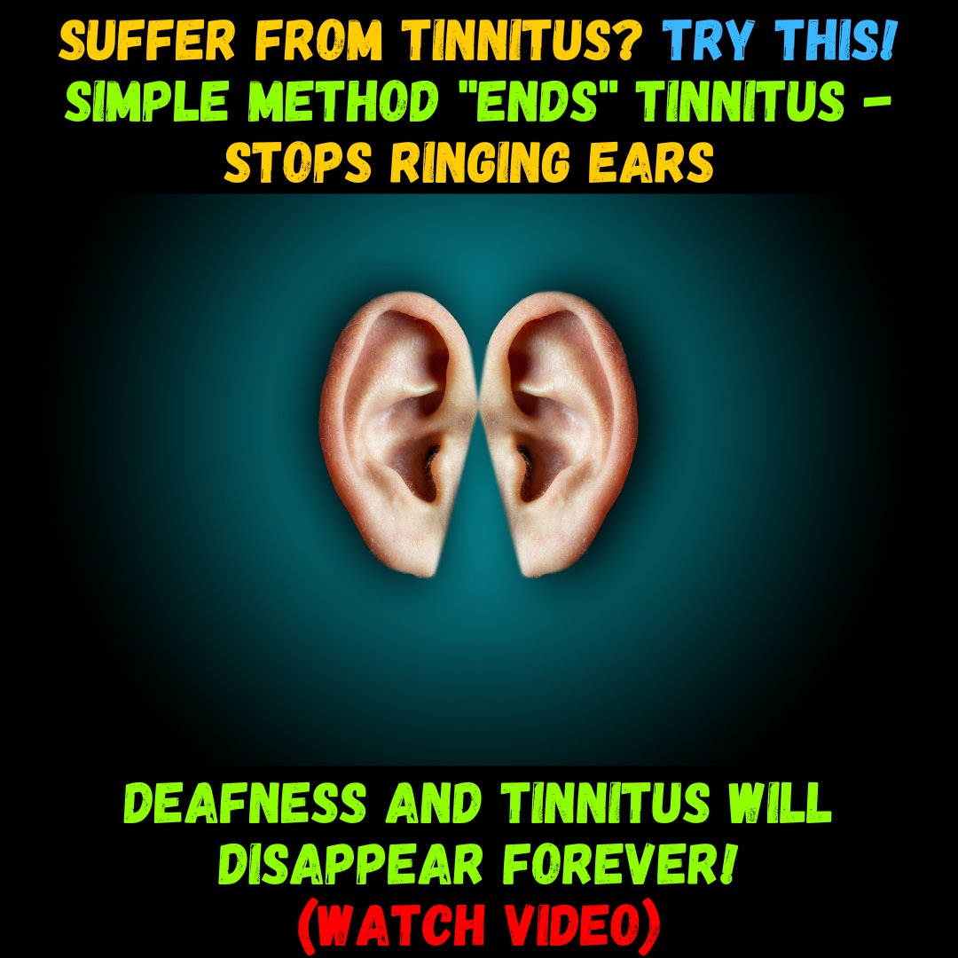 #audiology #tinnitus #Memory #brain #help 
#natural #Hearing #tinnitussolution 
#hearingcare #brainhealth #tinnitushelp 
#HearingLoss #healthly #Health #lifestyle 
Stop Tinnitus from Stealing Your 
Happiness Try This (Watch Video)
👉 i.mtr.cool/yzhepgorzj 👈