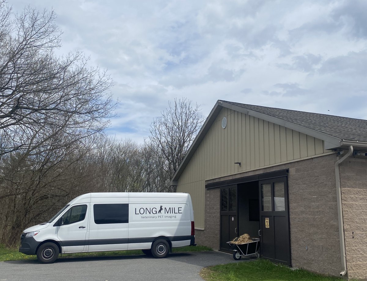 Equine PET is now available at @roodandriddle in Saratoga Springs, NY. Nine high quality studies were performed during the first two days. Our special thanks go to Cleo for being the first horse inside the MILE-PET scanner in NY.