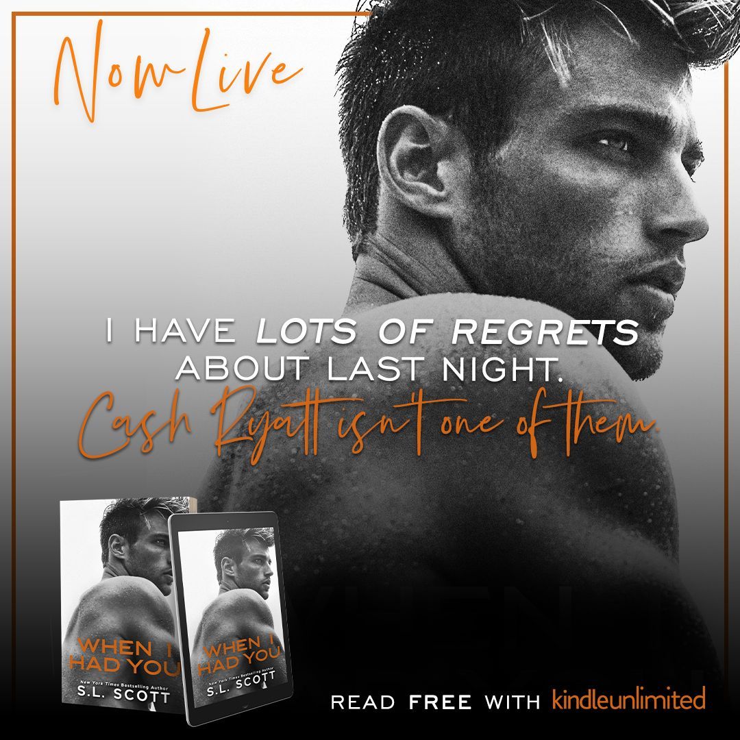 Rev up your reading engines because When I Had You by @slscottauthor is here! Available now on Kindle Unlimited and in audiobook format narrated by CJ Bloom & Sebastian York. Grab your copy today! Amazon: geni.us/WIHYAm Audible: geni.us/WIHYAudio