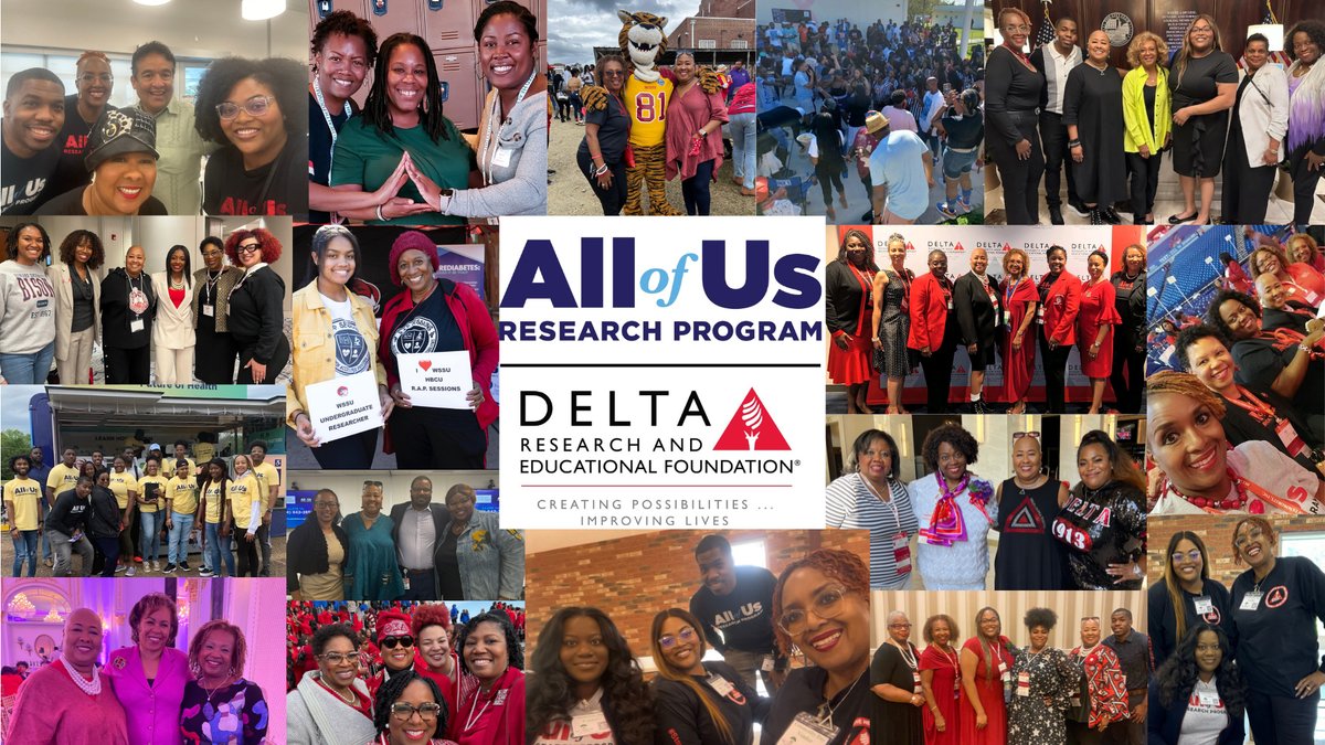 We had a great time sharing what we do at the intersection of @DREF_1967 & @AllofUsResearch this week! Follow us @DREF_AllofUs as we bring awareness to why research matters in eliminating health disparities affecting minority communities. #AllofUsDREF