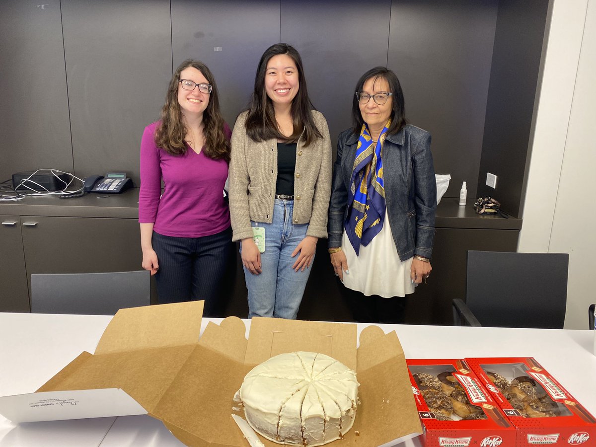 Congratulations 🎉🎊 to now PhD CANDIDATE Theresa Chu!! You did such a fantastic job with the proposal and we are so so excited to see the amazing science you’ll do!