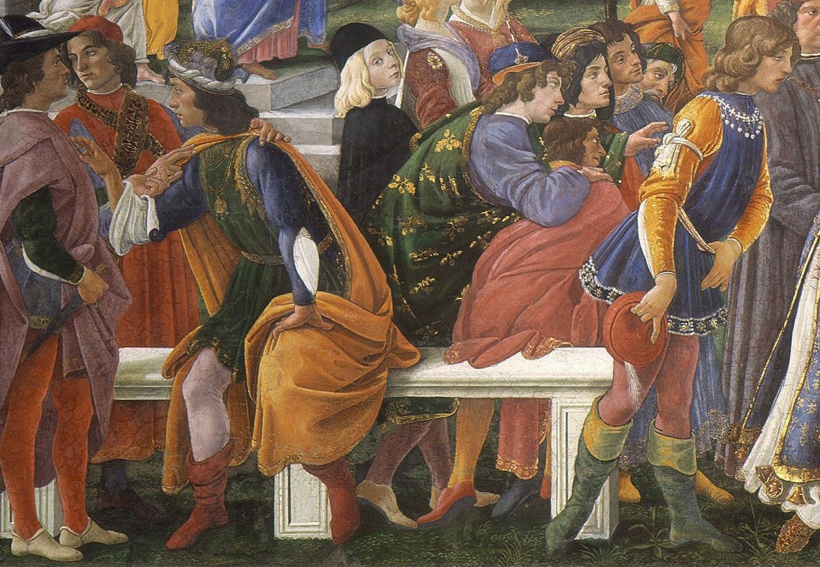 oh to be a brightly coloured little botticelli guy....
