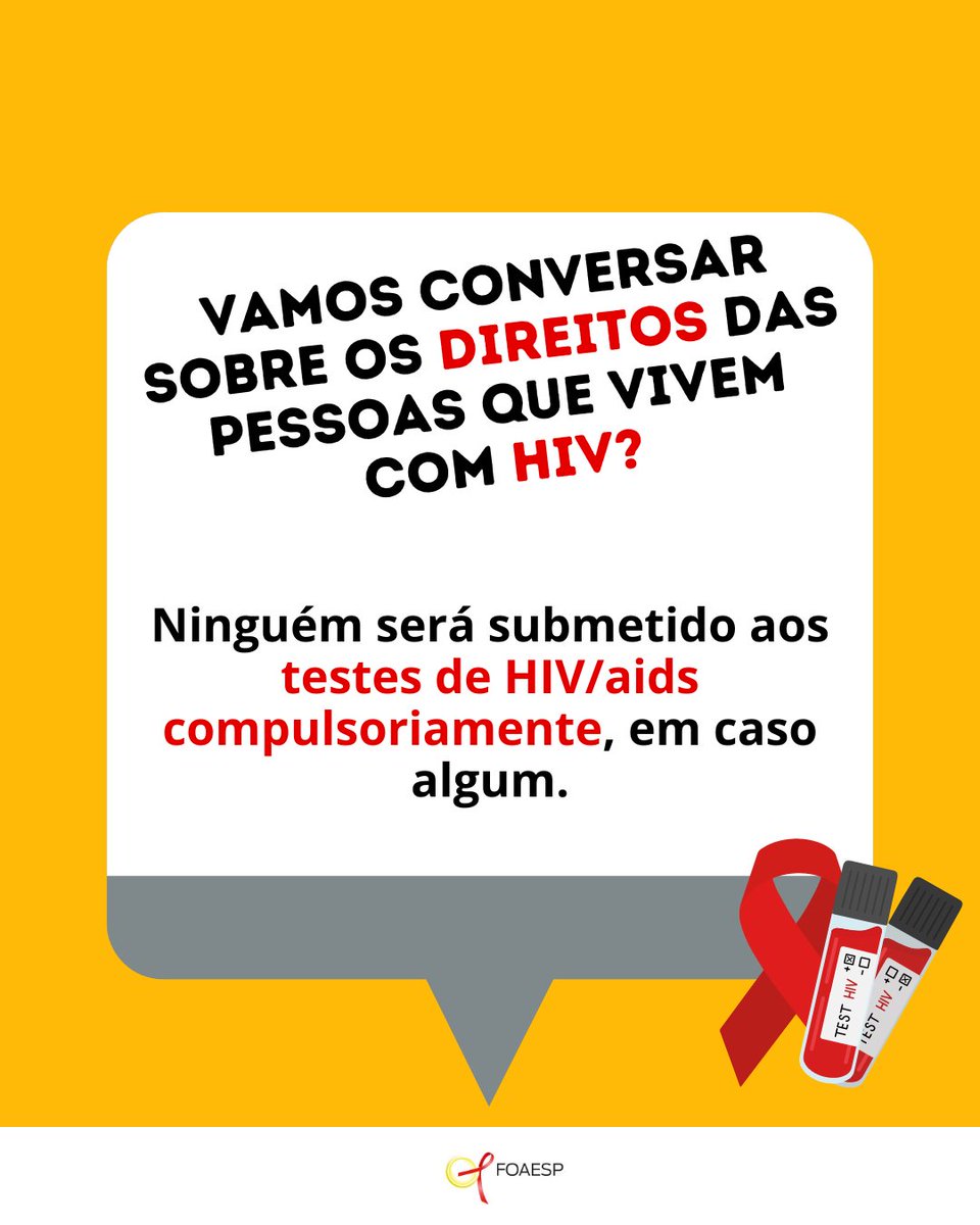 foaesp's tweet photo. Em todos os casos de testes, os interessados deverão ser informados. Os resultados deverão ser transmitidos por um profissional competente. https://t.co/TsWMMyJsTd