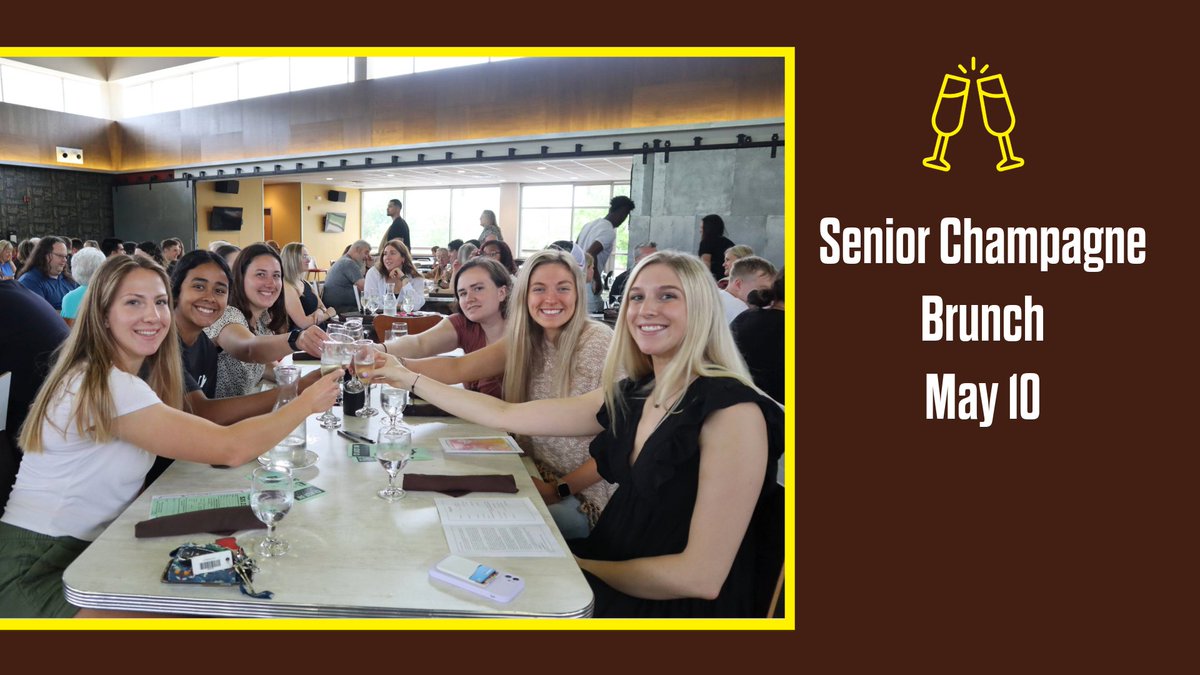 We are one week away from the Champagne Brunch on Friday, May 10. Commencement is Saturday, May 11, at 10:00 a.m. in the QU Football Stadium. More details on our website: ow.ly/bfOl50RvRQJ