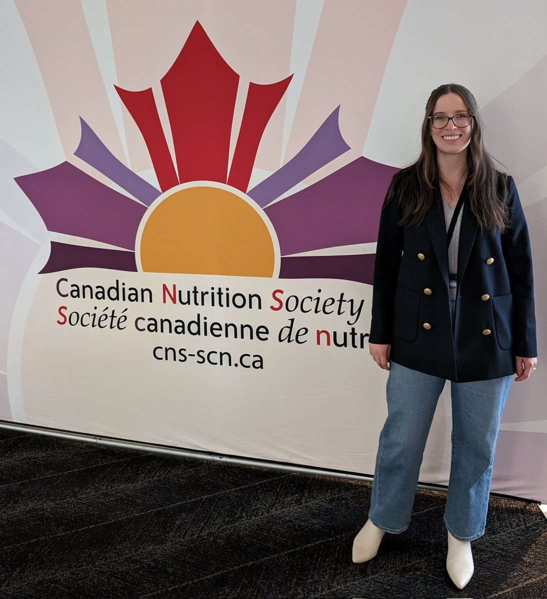 Made it to #CNS24AB 😁 Come and chat with me about MSc and PhD opportunities in my lab! #prenatalnutrition #humanmilk