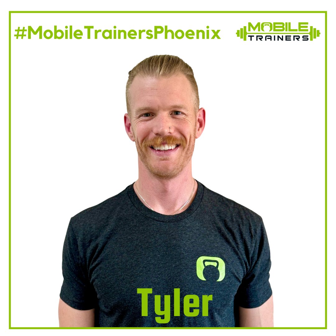 Meet Tyler! 💪😎

Tyler is an @EXOSsports certified #personaltrainer with 9 years of experience who received his BS in #Kinesiology from ASU. He’s been passionate about #health, #fitness, and #wellness for 15+ years. [1/2]