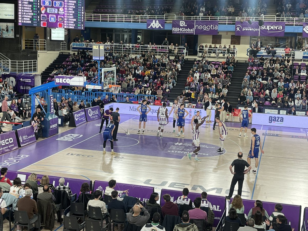 DESCANSO LEB ORO. @RVBaloncesto 37-40 Oviedo