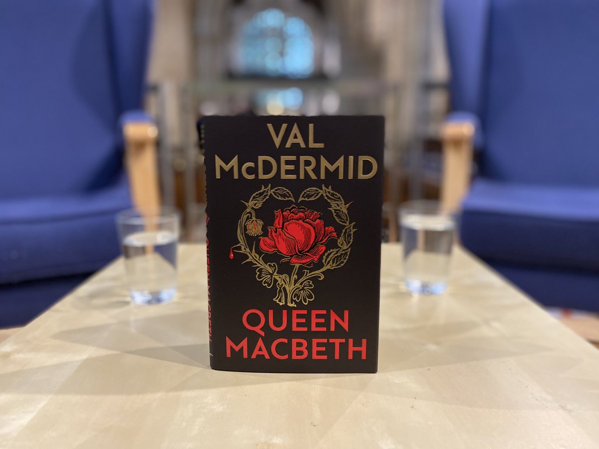 We were delighted to welcome Val McDermid, the best selling Scottish crime writer, this evening as a last minute replacement venue for Stratford Literary Festival.