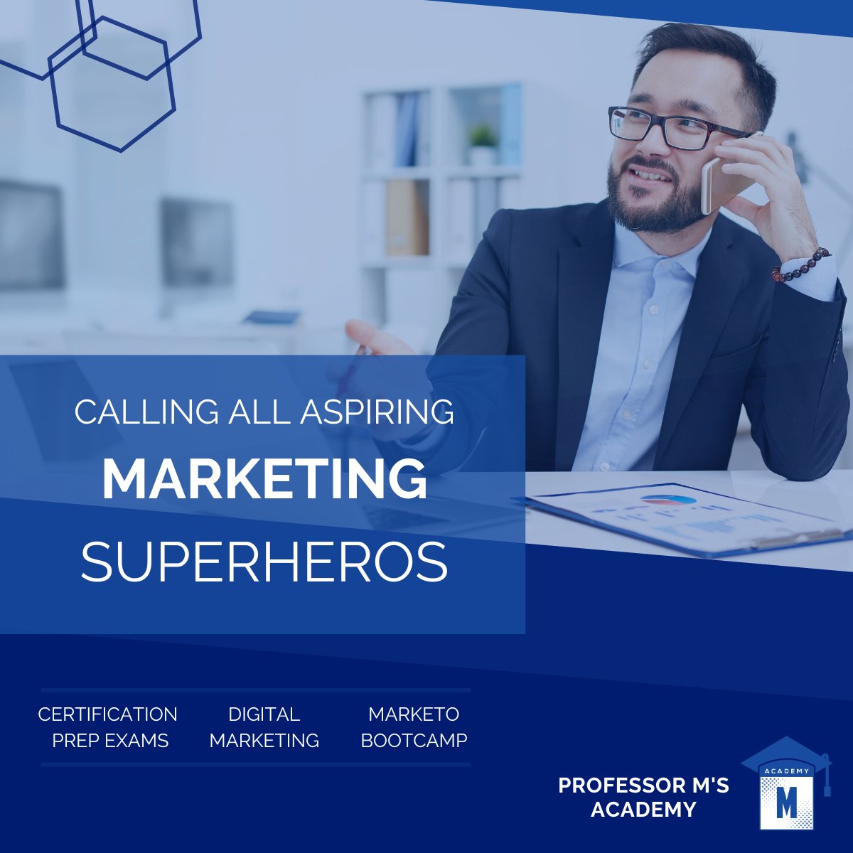 Elevate your skills with #ProfessorMsAcademy by @MarvelMarketers. From mastering Marketo to conquering Salesforce, our expert-led online training has you covered.

🔎 okt.to/Xs0vYh

#ProfessorMsAcademy #MarketoCertification #MarvelMarketers #OnlineTraining