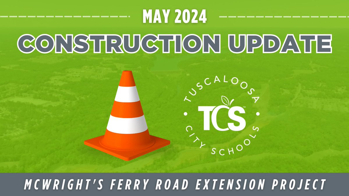 Expect possible traffic delays north of the river starting MONDAY around Rice Mine Road, Watermelon Road and McWright's Ferry. There will be lane closures on AL-297. The lane closures will last through the summer. Visit Tuscaloosa.com/roads for more info.