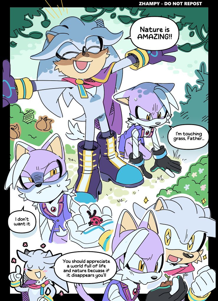 More Remmington struggling to bond with his father (Silver design not final). Blaze forces Remmy outside and Silver shares his passion but Remmy hates getting dirty😅He'd much rather be studying or taking etiquette and dance lessons.
